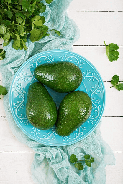 Fresh avocados